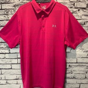 Mens XL Under Armour UA Polo Shirt / Golf Shirt.